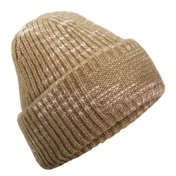 Beechfield Unisex Vuxen Patch Chunky Stickad Mössa One Size Espre Espresso Haze One Size
