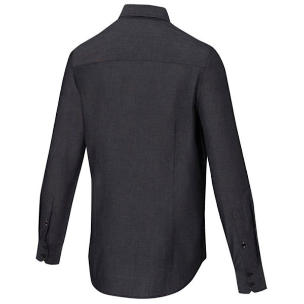 Elevate NXT Herr Cuprite Ekologisk Långärmad Skjorta XS Solid Bl Solid Black XS