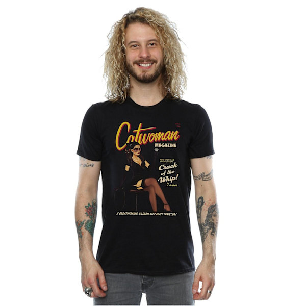 DC Comics Catwoman Bombshell Cover T-shirt L Svart Black L