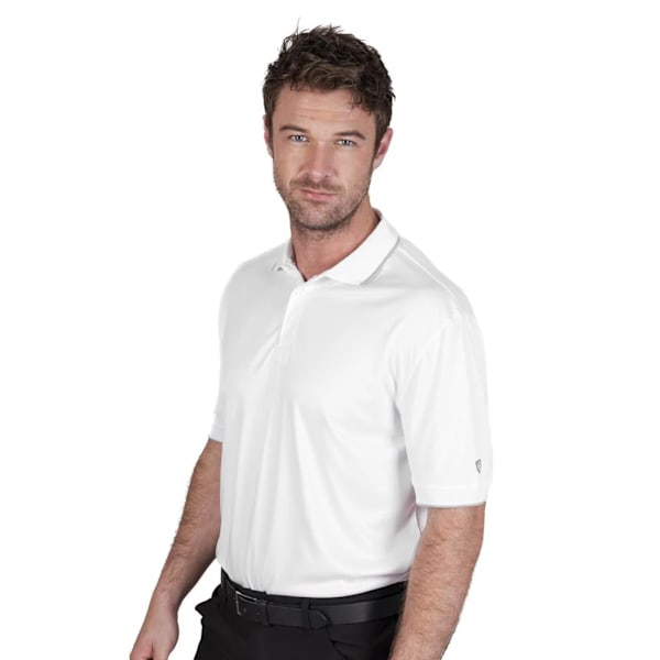 Island Green Herr Performance Pikétröja XL Vit White XL
