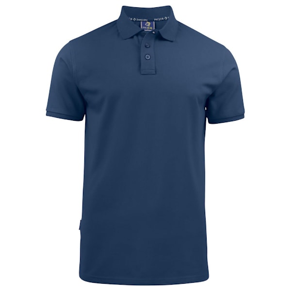Projob Herr Pique Poloshirt L Marinblå Navy L