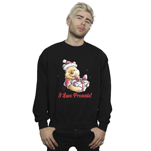 Disney Winnie The Pooh Love Presents Sweatshirt S Svart Black S