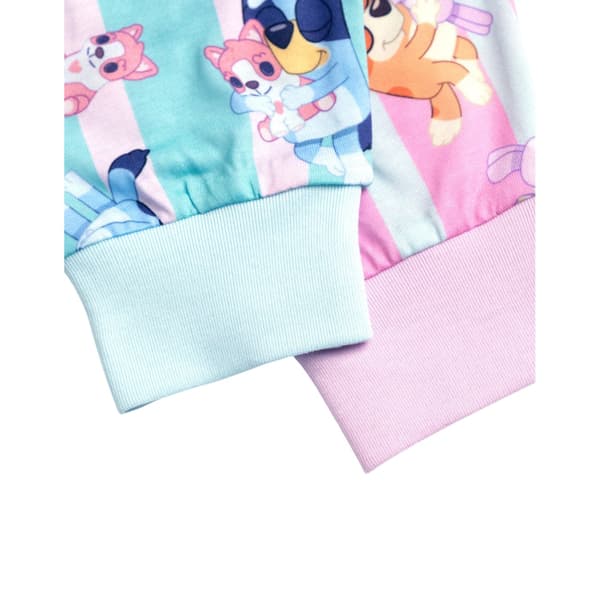 Bluey Flickor Bluey & Bingo Lång Pyjamas Set (2-pack) 3-4 år Pink/Blue 3-4 Years