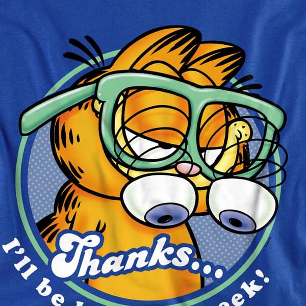 Garfield Unisex Vuxen Tröja M Kungsblå Royal Blue M