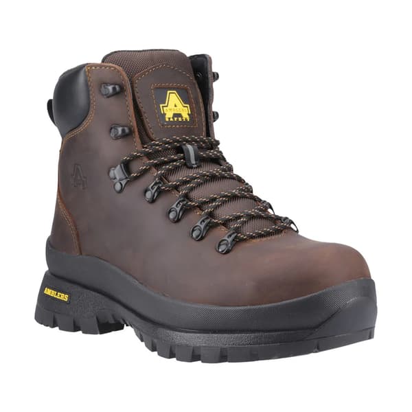 Amblers Herr 194 Grizedale S7S Säkerhetskängor i Kohud 6 UK Br Brown 6 UK