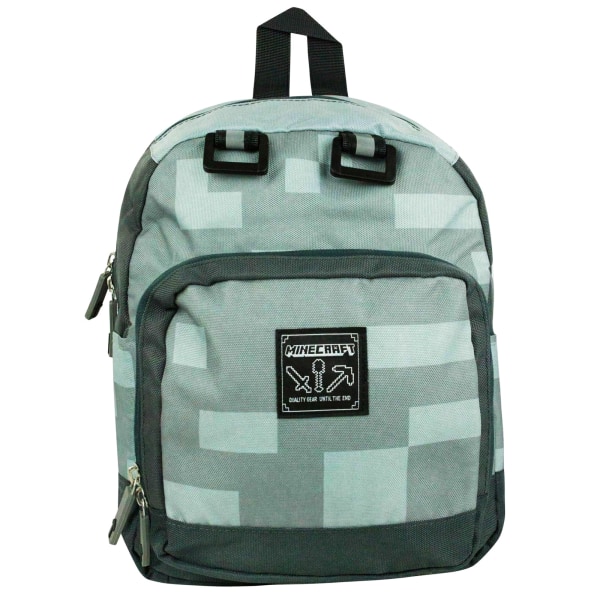 Minecraft Childrens/Kids Official Silver Mini Backpack One Size Silver One Size