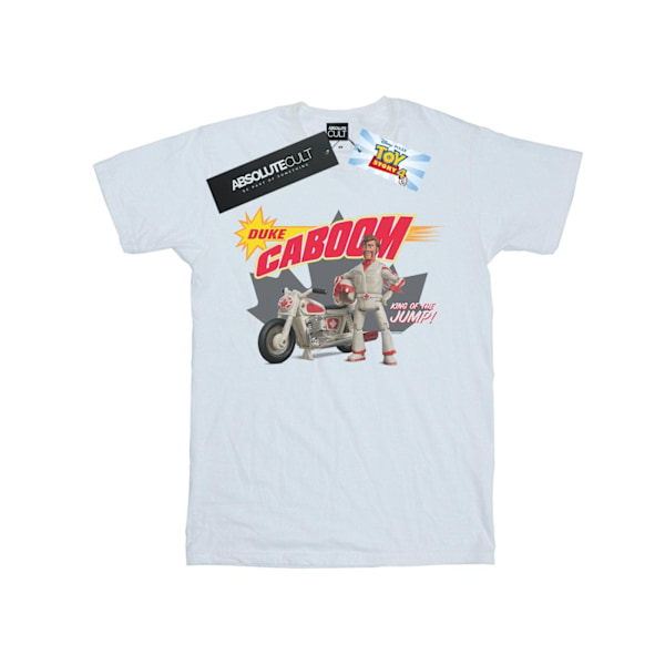Disney Toy Story 4 Duke Caboom King Of The Jump T-shirt 4X för män White 4XL