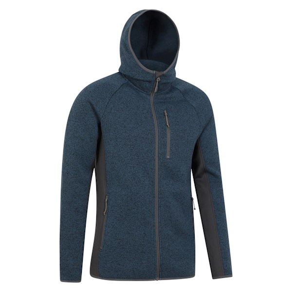 Mountain Warehouse Herr Treston Fleece Huvtröja L Marinblå Navy L