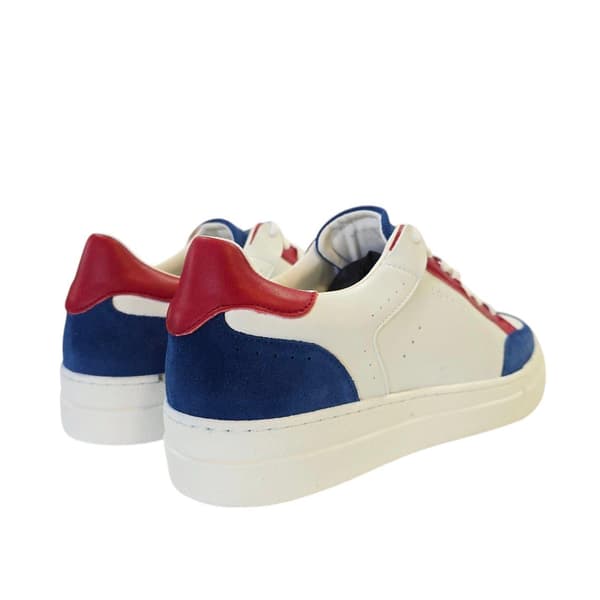 Loyalti Herr Braid Träningsskor 9 UK Vit/Blå/Röd White/Blue/Red 9 UK