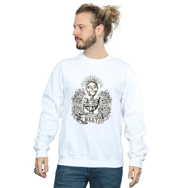 Disney Herr Coco Mama Knows Best Sweatshirt 3XL Vit White 3XL