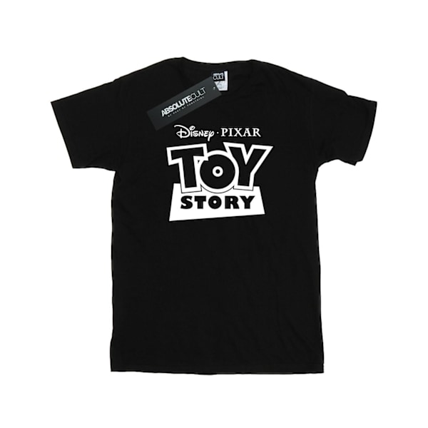 Disney Boys Toy Story Logo Outline T-shirt 12-13 år Svart Black 12-13 Years