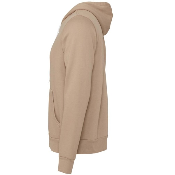 Canvas Unisex Vuxen Hoodie S Tan Tan S