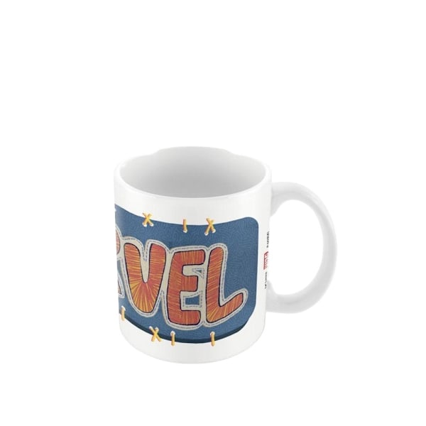 Marvel broderad lapptäcke - Diamond Mug One Size Vit/Blå/ White/Blue/Red One Size