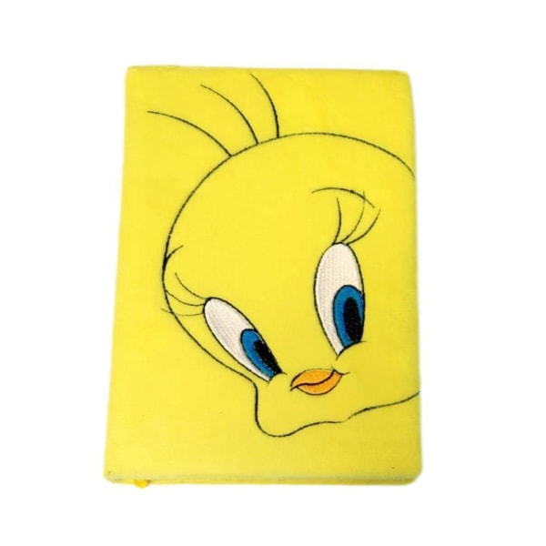Looney Tunes Fluffy Tweety A5 Notebook One Size Gul Yellow One Size