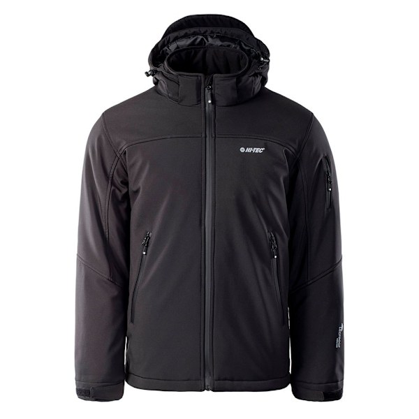 Hi-Tec Geko Soft Shell Jacka L Svart - Herr Black L