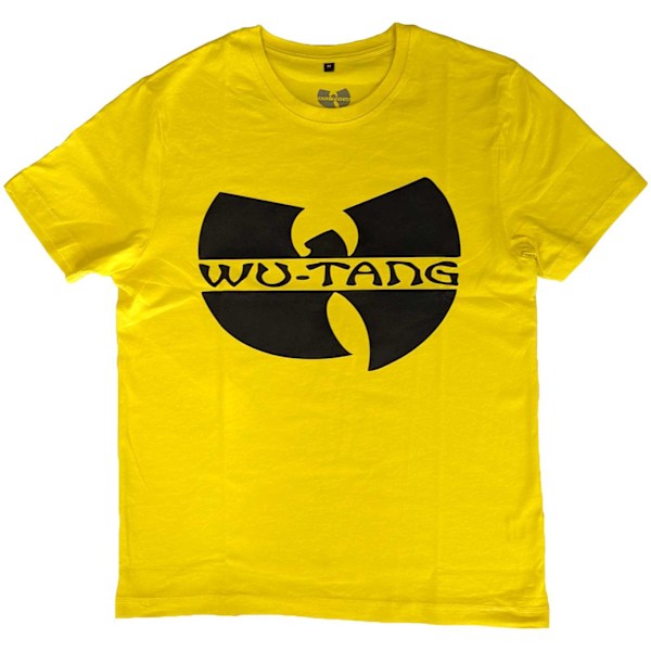 Wu-Tang Clan Unisex Vuxen Logotyp Bomulls T-shirt M Gul Yellow M