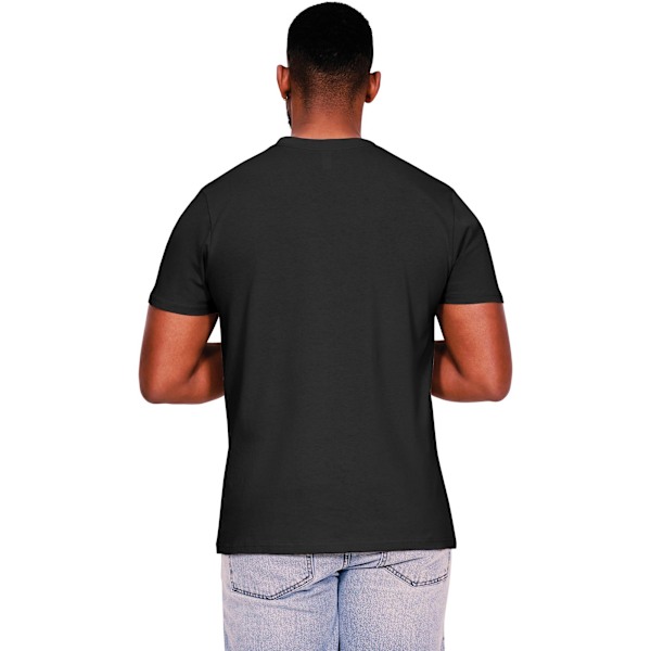 Casual Classics Herr Core Ringspun Bomull Slim T-Shirt 4XL Svart Black 4XL