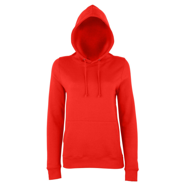 AWDis Just Hoods Dam/Dam Girlie College Pullover Hoodie L Fire Red L