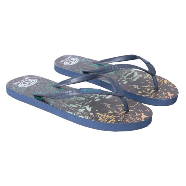 Animal Oceana Tryckta Flip-flops för män 9 UK Mörkgrå Dark Grey 9 UK