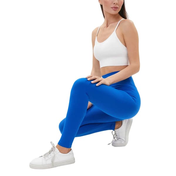 Lookus Dam/Kvinnor Zelal Ribbade Leggings S Blå Blue S