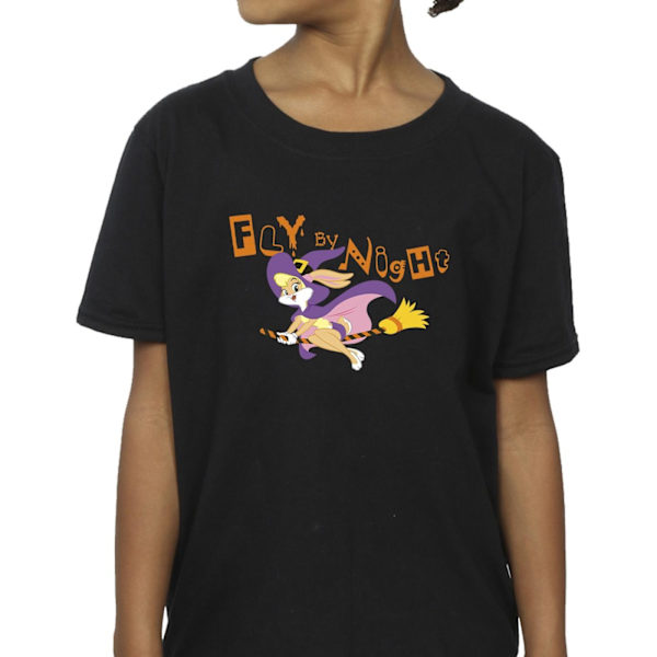 Looney Tunes Girls Lola Fly By Night Bomull T-shirt 7-8 år B Black 7-8 Years