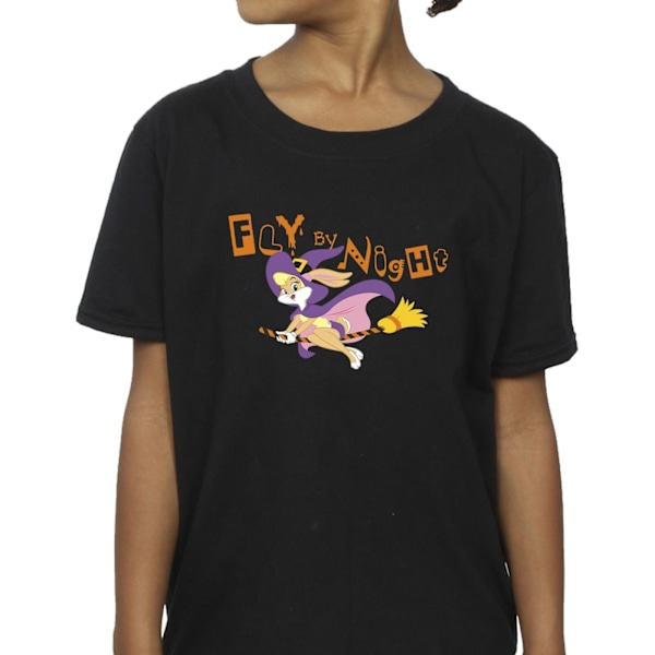 Looney Tunes Girls Lola Fly By Night Bomull T-shirt 9-11 år Black 9-11 Years