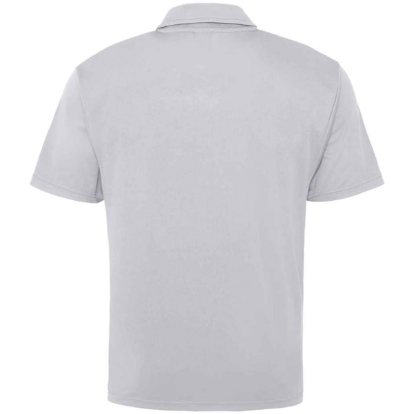 AWDis Cool Mens Moisture Wicking Polo Shirt S Heather Grey Heather Grey S