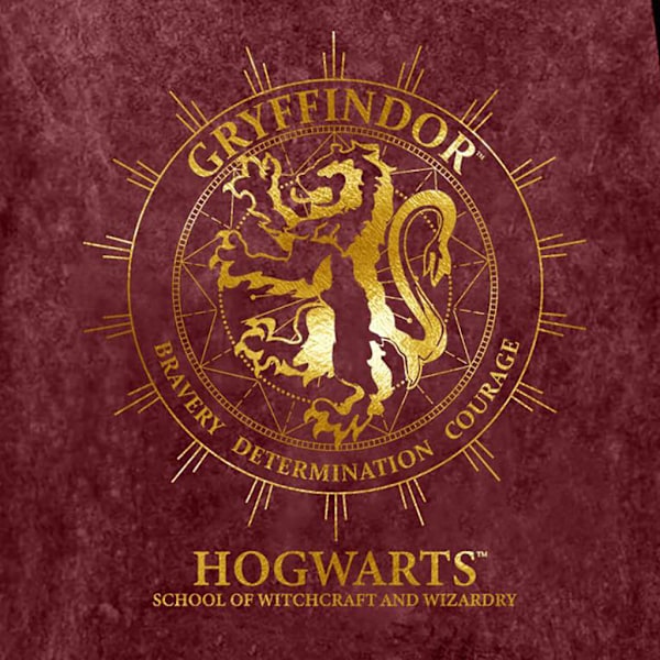 Harry Potter Dam/Kvinnor Gryffindor Constellation T-Shirt S M Maroon S