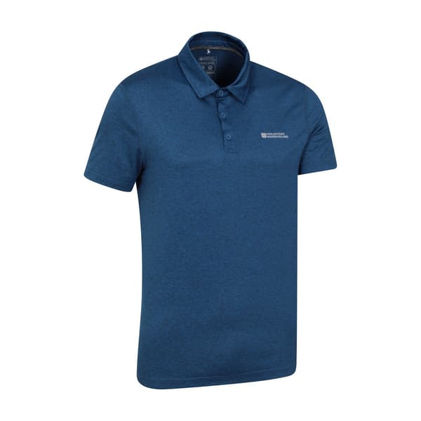 Mountain Warehouse Herr Deuce IsoCool Pikétröja XL Mörkblå Dark Blue XL