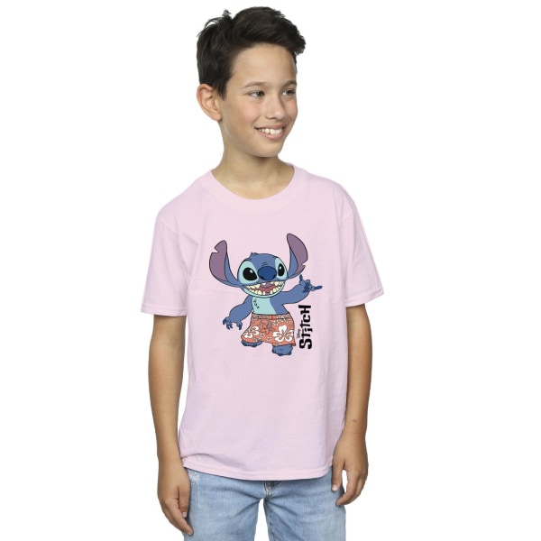 Disney Boys Lilo & Stitch Bermuda Shorts T-shirt 3-4 år Baby Baby Pink 3-4 Years
