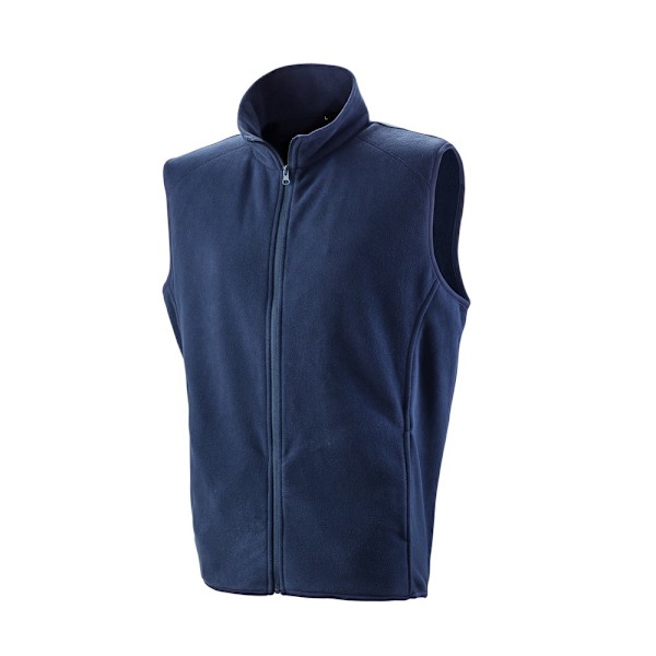 Result Core Vuxen Unisex Microfleece Gilet XS Marinblå Navy XS