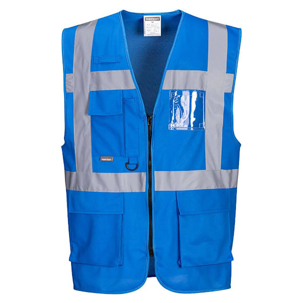 Portwest Unisex Vuxen Iona Executive Varselväst L Kungsblå Royal Blue L