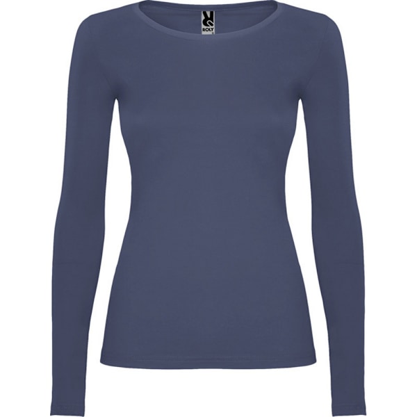 Roly Dam/Kvinnor Extrem Långärmad T-shirt L Blå Denim Blue Denim L