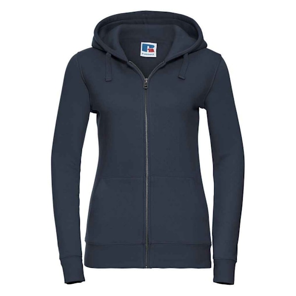 Russell Dam/Kvinnor Äkta Full Zip Hoodie XS French Navy French Navy XS