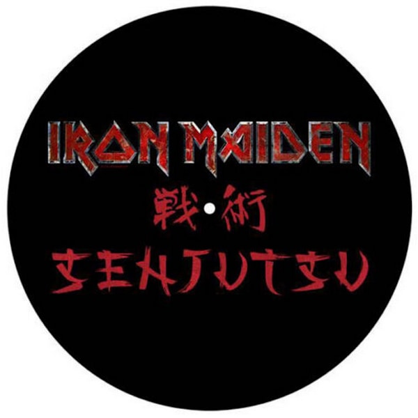 Iron Maiden Senjutsu Skivspelare Slipmat Set One Size Svart Black One Size