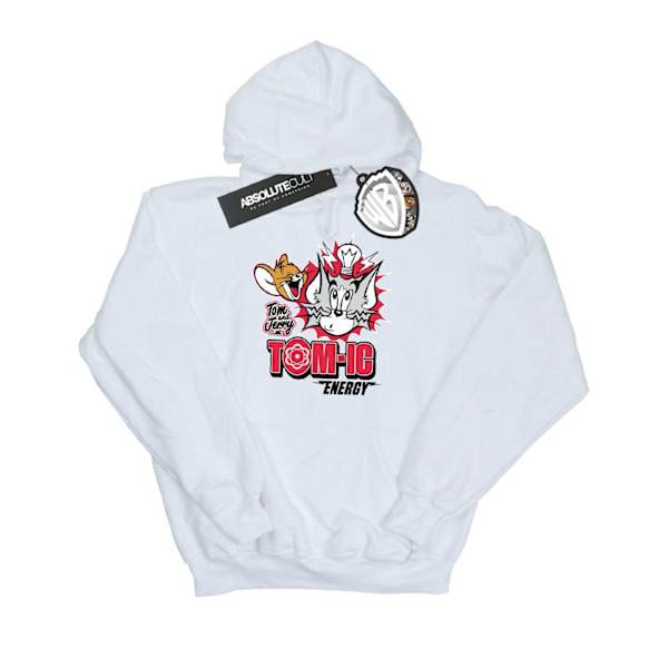 Tom And Jerry Herr Tomic Energy Hoodie S Vit White S