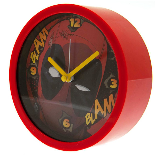 Deadpool Blam Analog Klocka Röd/Svart/Gul Red/Black/Yellow One Size