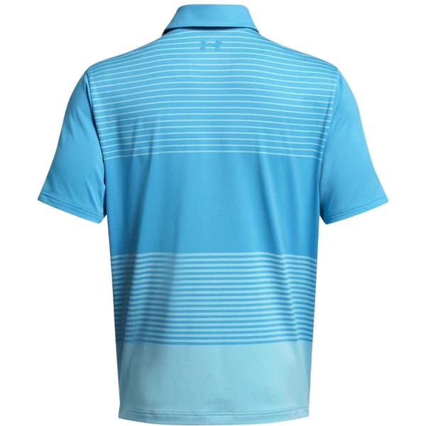 Under Armour Herr Playoff 3.0 Stripe Pikétröja S Ljusblå Light Blue S