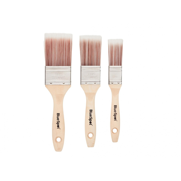 Bluespot Tools Syntetisk Penselset, 3 Delar One Size Mult Multi Colour One Size