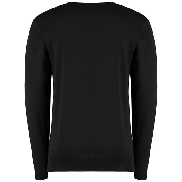 Kustom Kit Herr Arundel Crew Neck Tröja M Svart Black M