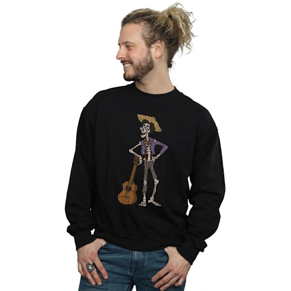 Disney Herr Coco Hector Med Gitarr Sweatshirt 4XL Svart Black 4XL