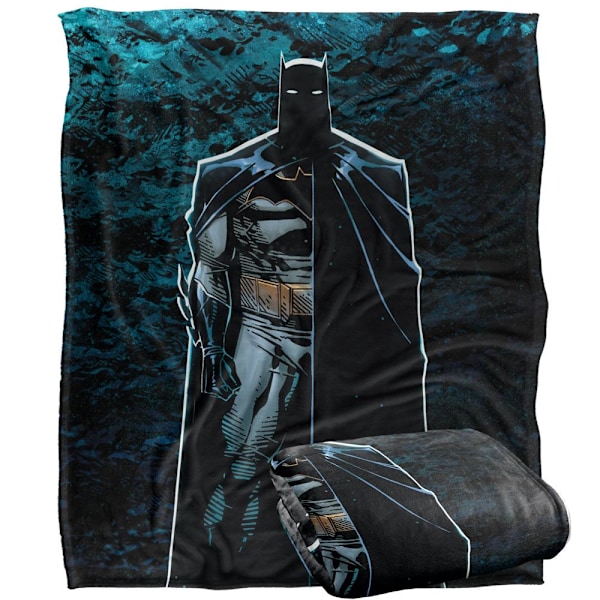 Batman Skugga Filt One Size Flerfärgad Multicoloured One Size