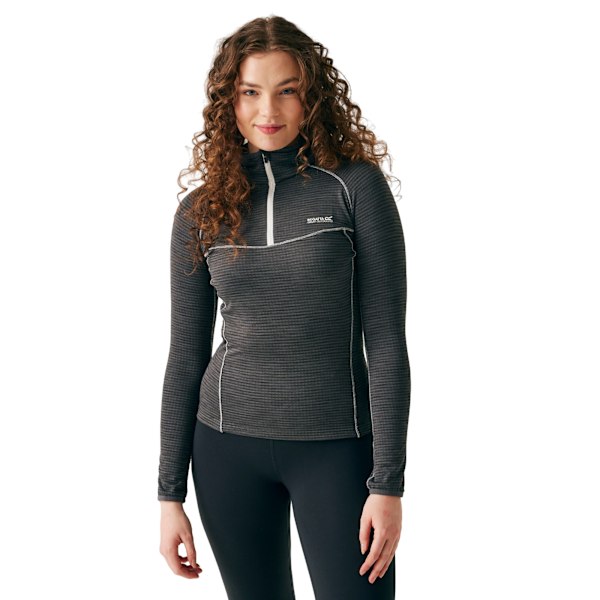 Regatta Yonder II Halvzippade Fleece-Topp för Kvinnor/Dam Storlek 12 UK Seal Seal Grey 12 UK