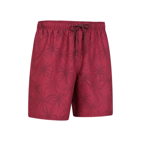 Mountain Warehouse Badbyxor Palm Leaf för Herr L Burgundy Burgundy L