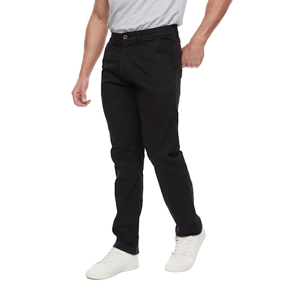 Bewley & Ritch Herr Tasman Chinos 30R Svart Black 30R