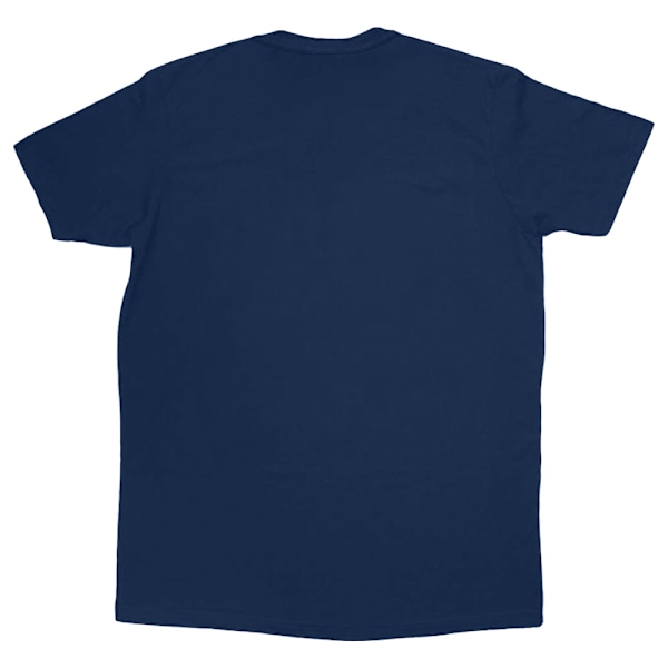Aerosmith Dam/Kvinna Regnbåge Spader T-shirt L Denim Blå Denim Blue L
