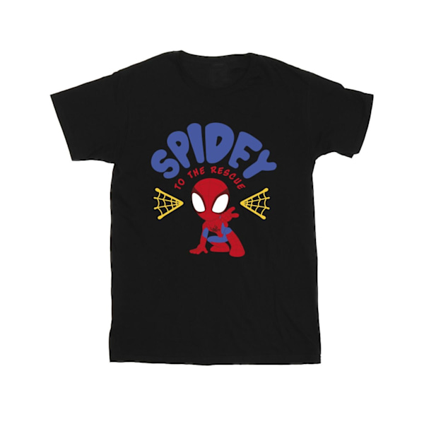 Marvel Spidey och hans fantastiska vänner räddning T-shirt XL Bl Black XL