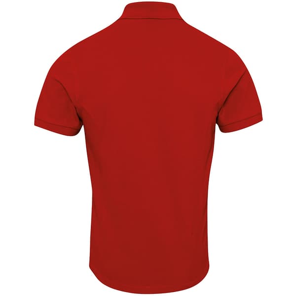 Premier Herr Coolchecker Plus Piqu Polotröja L Röd Red L