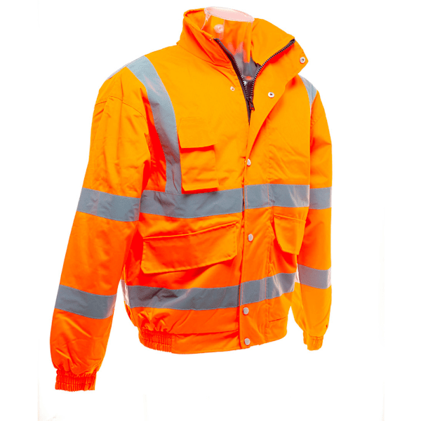 Yoko Hi-Vis Bomberjacka för Herr 2XL Hi Vis Orange Hi Vis Orange 2XL