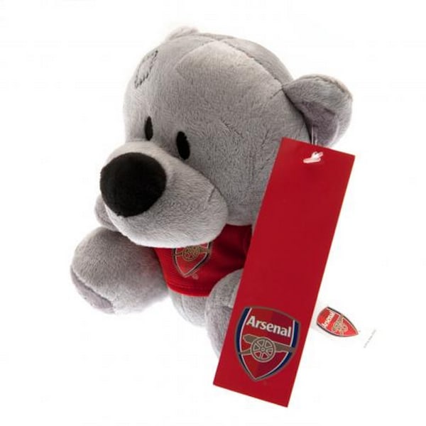 Arsenal FC Timmy Bear Plyschleksak En Storlek Grå/Röd Grey/Red One Size